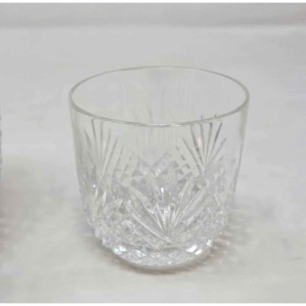 Cut Crystal Bedside Water Carafe & Tumbler Tumble-Up Night Set Retro 7